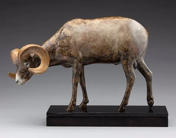 Desert Bighorn Sheep Herd - Maquette Collection — Rowe Fine Art